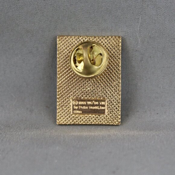 1994 World Cup of Soccer Pin - Inlaid Official Logo - Peter David - Picture 2 of 3